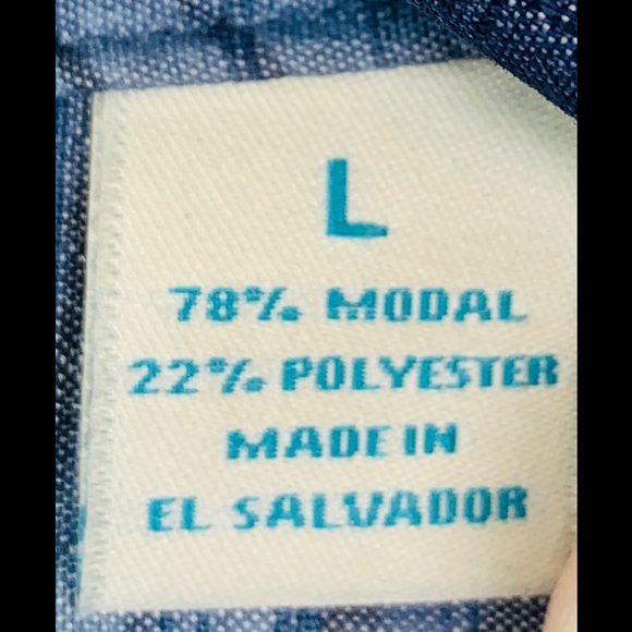 Caribbean Men’s Large Hawaiian Shirt Floral - Picture 7 of 10